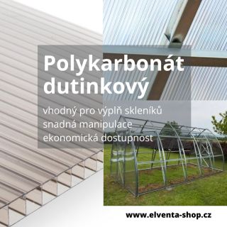 Polykarbonátové dutinkové desky jsou nejoblíbenějším materiálem vhodným na výplň skleníků a jednoduché zastřešení. Je...